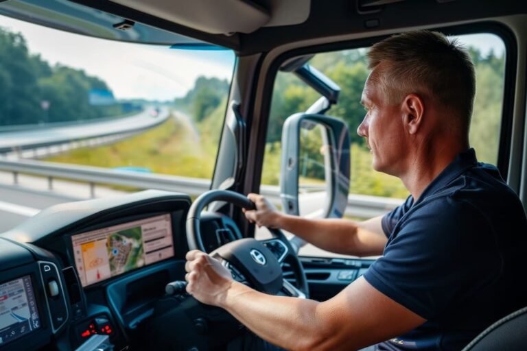 Control de velocidad de vehículos de carga en Colombia